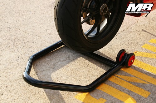 MonkeyBones Single Side Rear Race Stand- Heavy Duty Steel - Ducati /Triumph /BMW - Picture 3 of 21