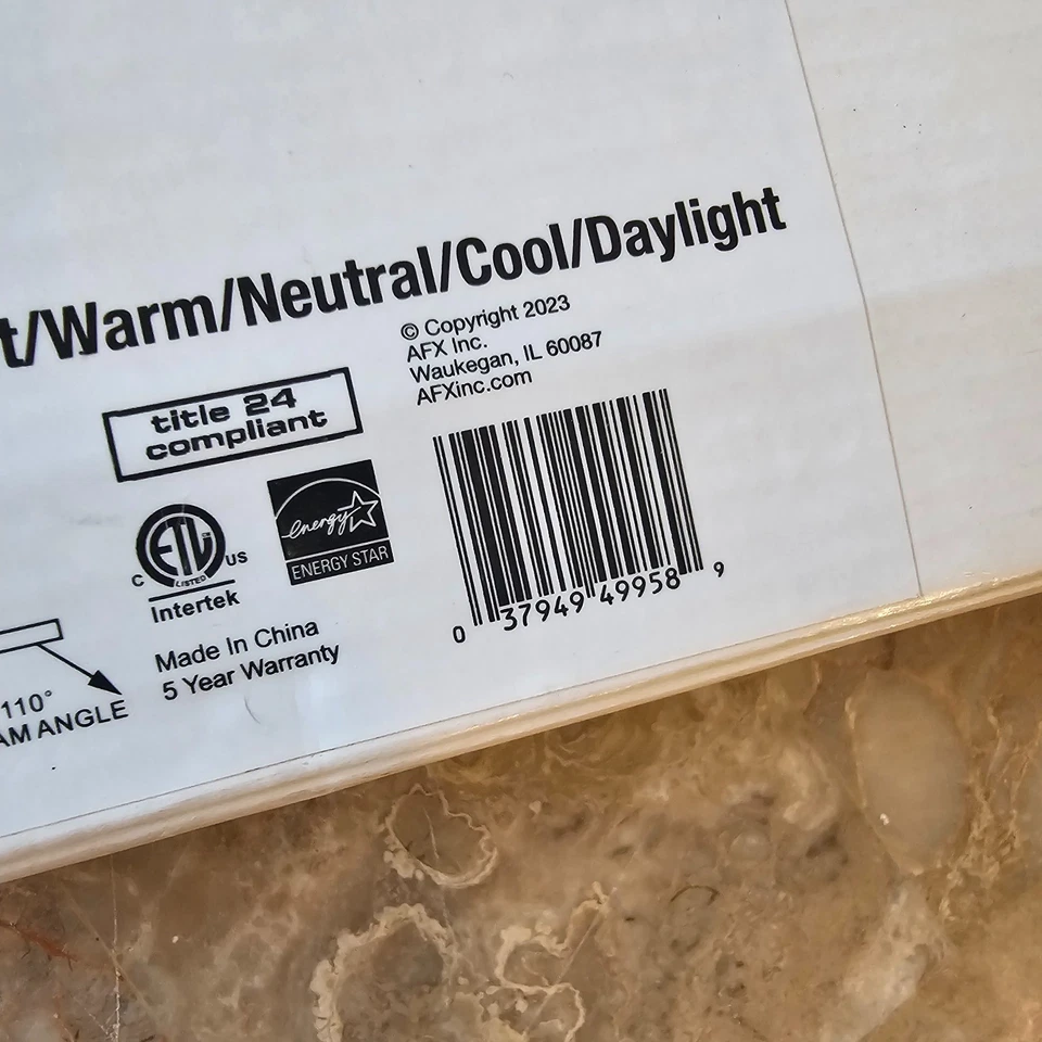 AFX ELNU14WH  14" LED Linkable Task Light, White  READ missing small parts - Image 4 of 4