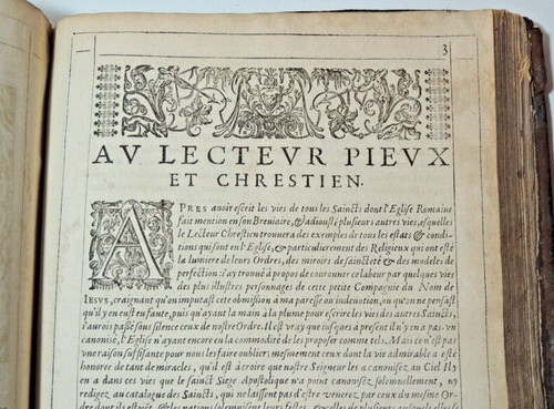 1642. Ribadeneira. Les fleurs des vies des Saints, des festes de toute l'année - Picture 13 of 16