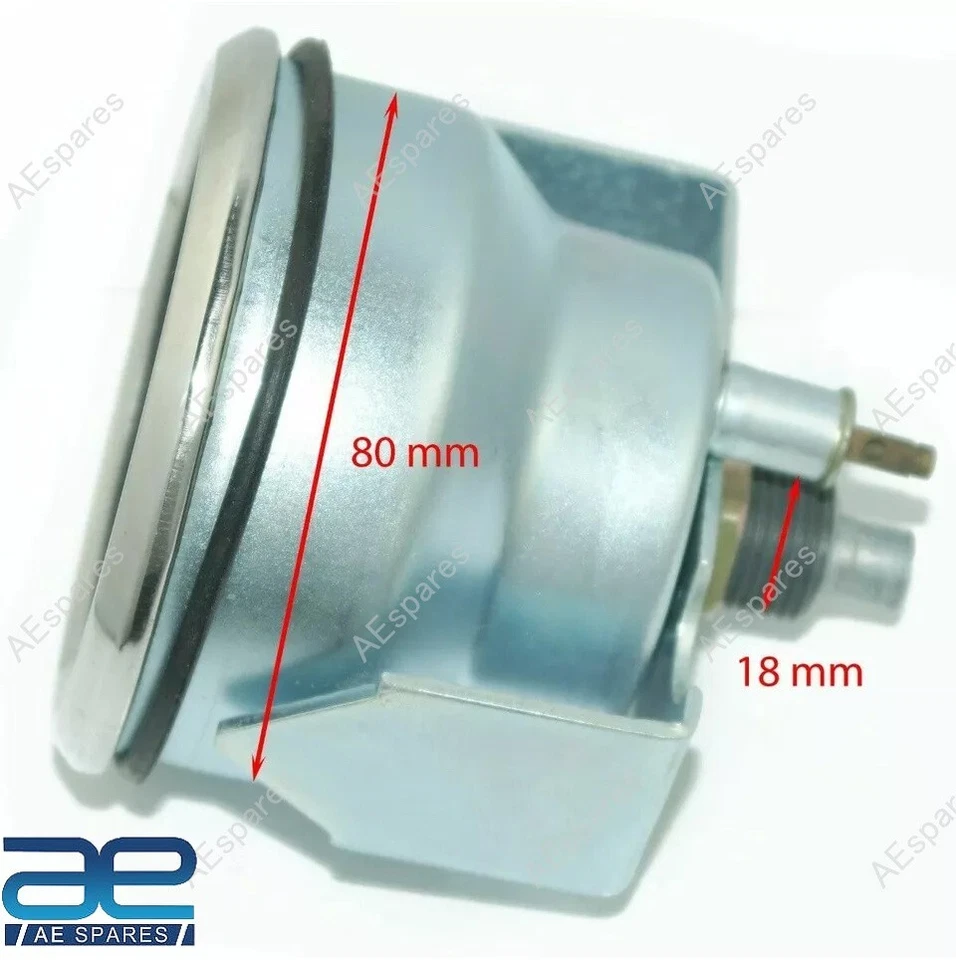 Kopie Smiths Tachometer Speedo 0-120 Mph + 54 " Kabel Für BSA Enfield Ariel - Bild 3 von 4