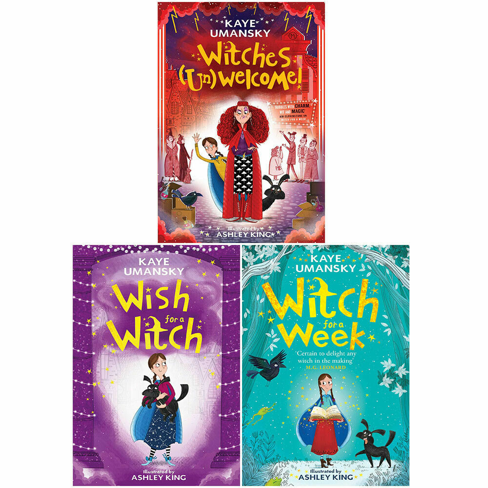 Kaye Umansky 3 Books Collection Set Elsie Pickles Series Fiction Paperback NEW