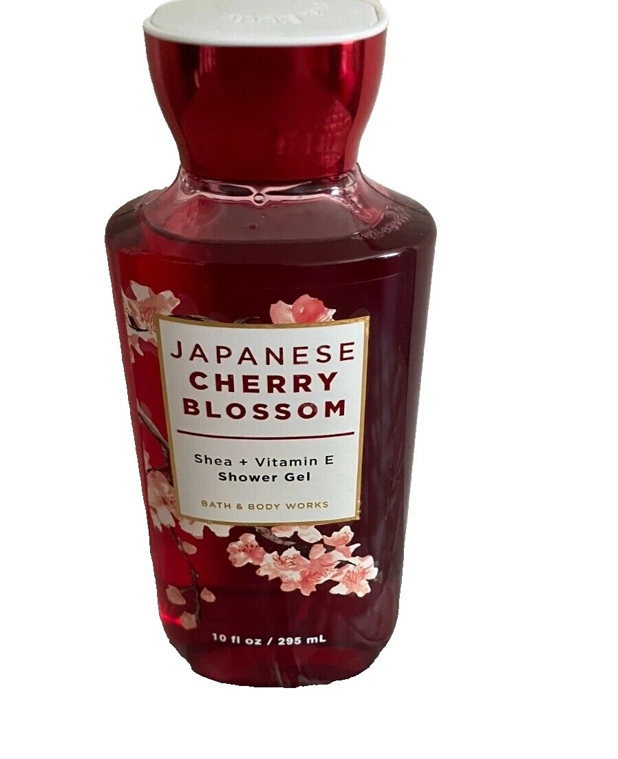 Aroma de cereza Bath & Body Works lavados de cuerpo y geles de ducha