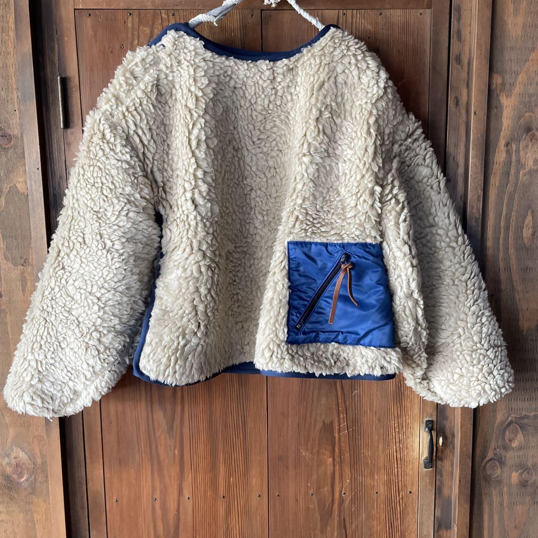 Capital Kapital Boa Fleece Women Size 0 JP-S Okayama Japan 