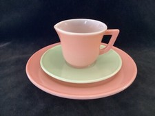 Vintage Hazel Atlas "Little Hostess Pastel Party Set" 3 pieces