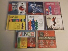 JUNO AWARDS - 8  CD LOT - USED CDs