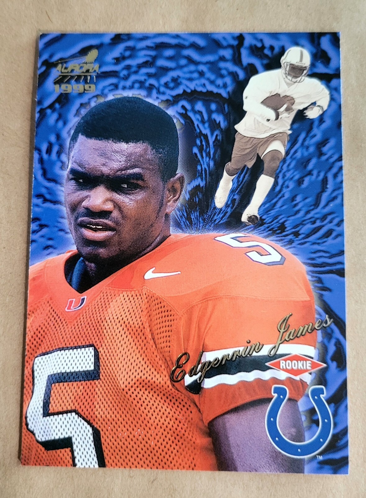 EDGERRIN JAMES - 1999 Aurora #62 Rookie  **MINT**  FREE SHIP & RETURN!