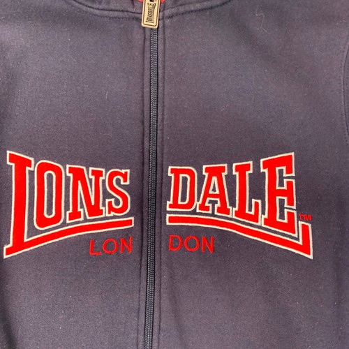 Women’s LONSDALE LONDON Sleeveless Hoodie / Blue / Large / Body Warmer - Picture 3 of 6