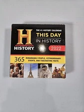 History Channel On This Day Calendar 2022 Unused