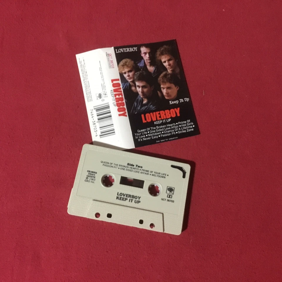 Loverboy – Keep It Up *1983:Columbia –Cassette QCT 38703 (EX) copy - Image 2 of 3