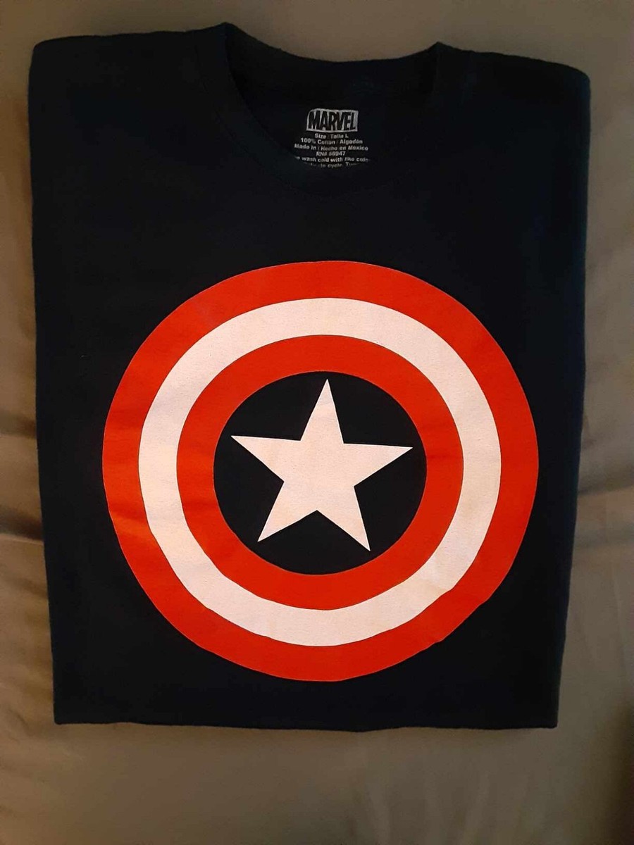 ハーレーダビッドソン MARVEL COMICS Avengers Captain America Shield T Shirt | eBay