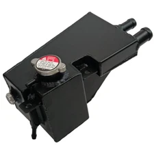 For 11-16 Ford F-250 F-350 F-450 F-550 Aluminum Radiator Coolant Overflow Tank