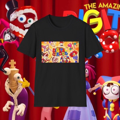 The Amazing Digital Circus Pomni Jaz Caine Tadc Ragatha Unisex Softstyle T-Shirt