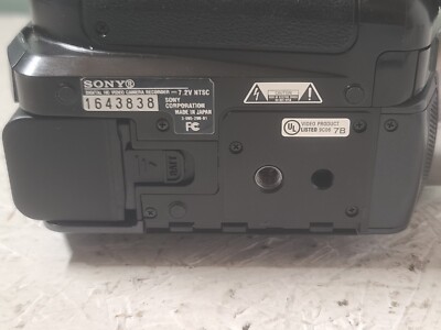 ジャンク品 SONY Handycam HDR-HC7 ソニー MiniDV SONY HDR-HC7 Handycam Camcorder HDV MiniDV Full HD 1080