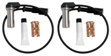 2x 1.3ft 90 degree ABS Sensor Kit Replaces Meritor 955335 Freightliner R955335