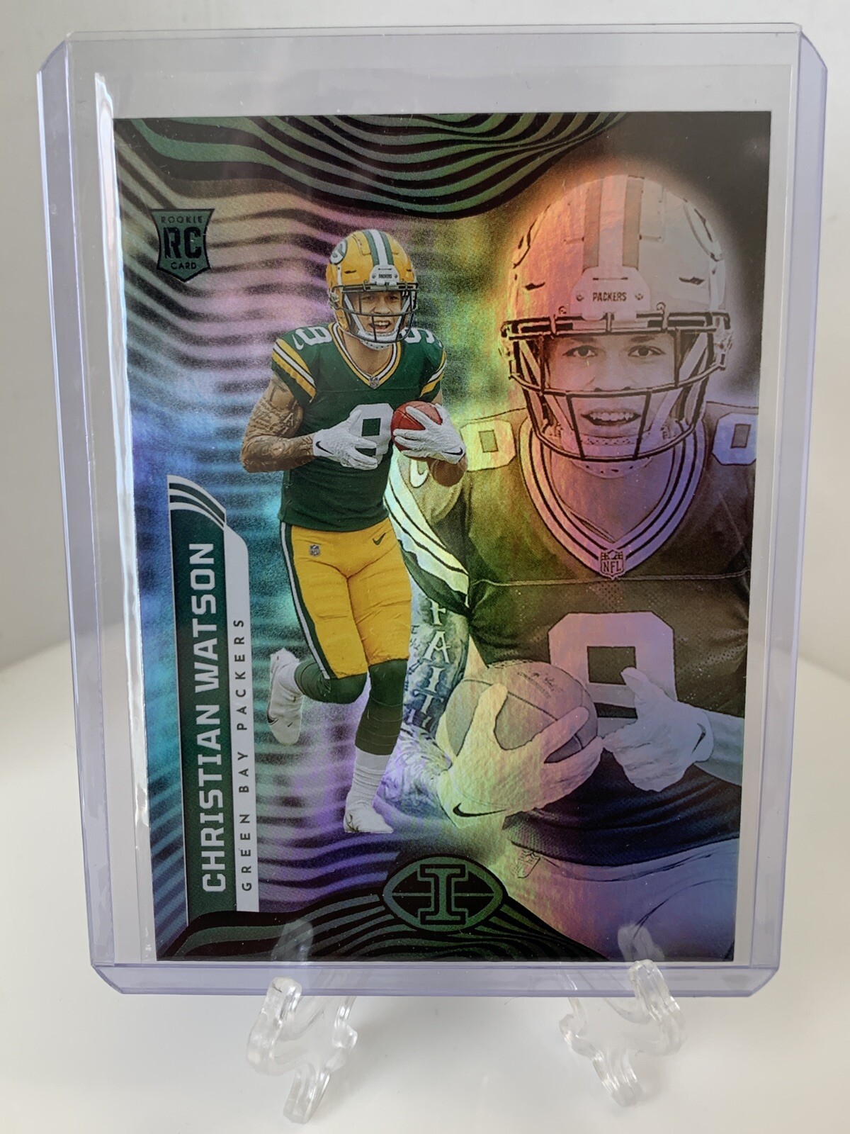 CHRISTIAN WATSON #35 RC 2022 PANINI ILLUSIONS PACKERS