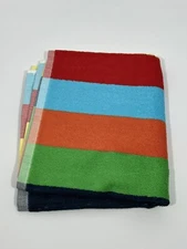 Ikea Bokvik Hand Towel Stripes Multicolor Bathroom Towel 16" x 28" NEW