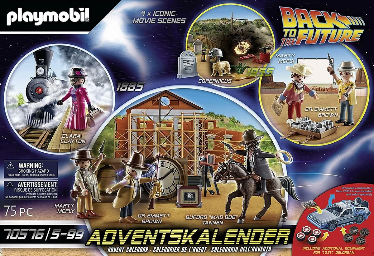 Playmobil back to the future 2021 hot sale