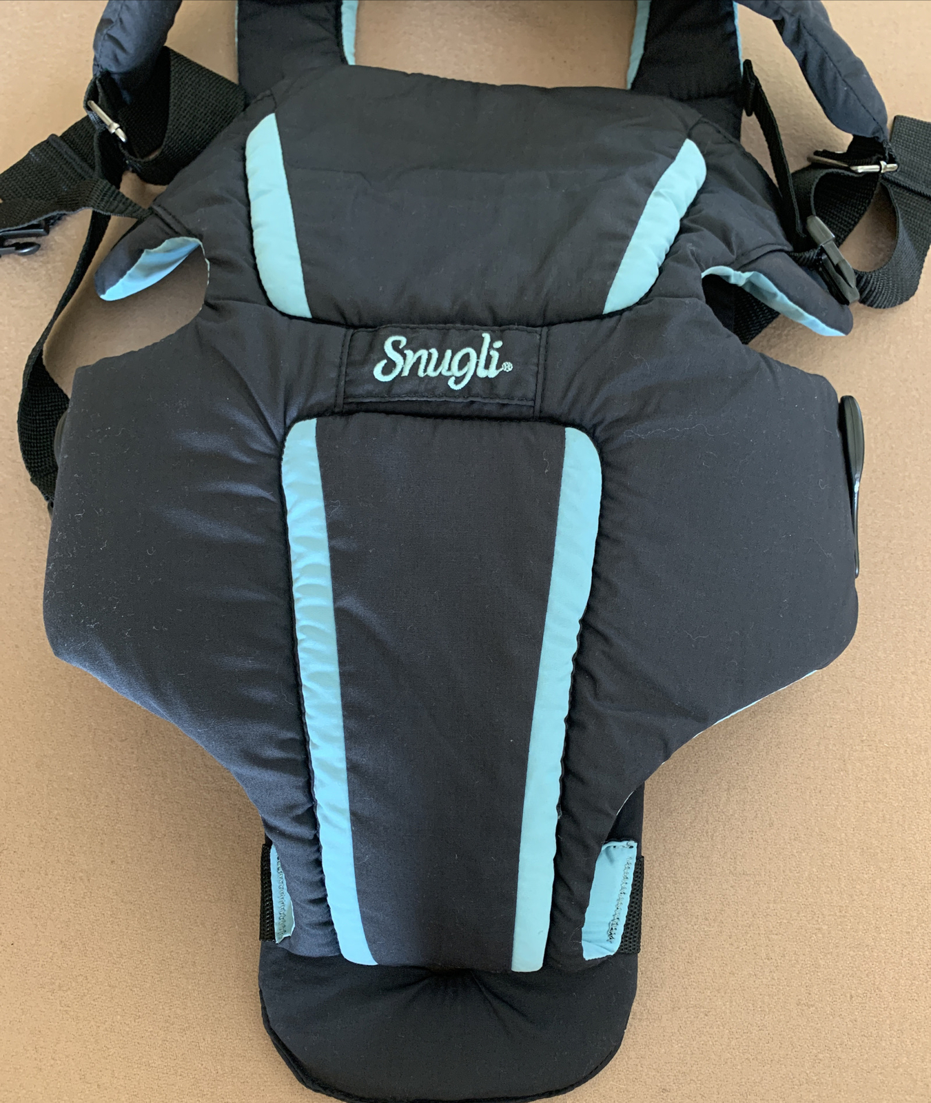 Evenflo Snugli Baby Backpack Carrier Baby Blue/Gray eBay