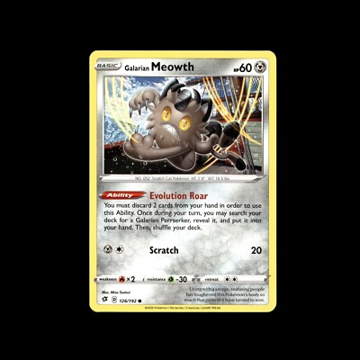 Cat Pokemon Cards! Meowth Persian Litten Meowscarada Skitty Purrloin Holo Card!