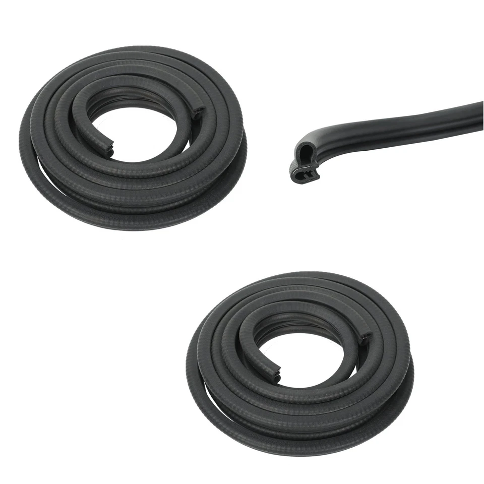 Sellos de puerta de goma para Ford Bronco F100 F150 F250 F350 1973-79 2 piezas Foto 2 de 4