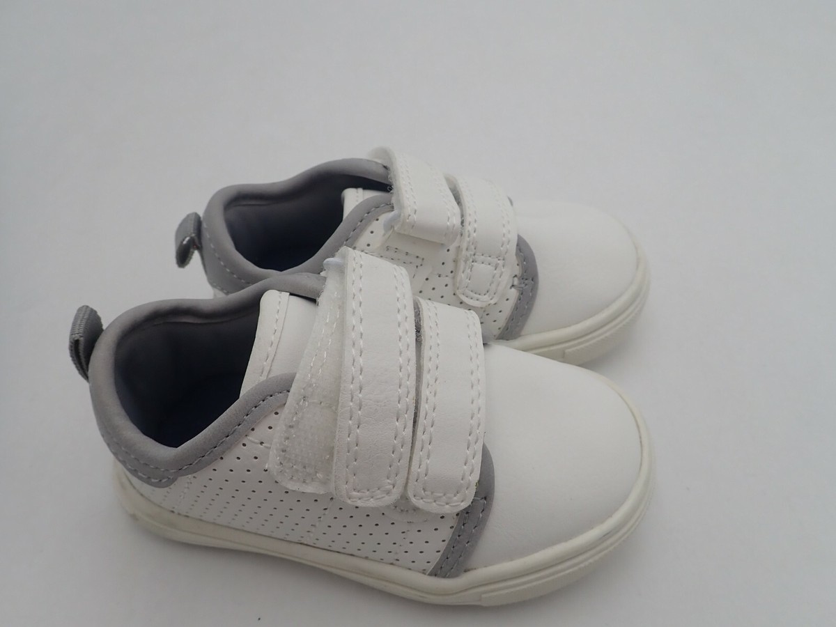 Simple Joys by Carter's Baby Boys' Clay Casual Sneaker, White, M - Main Image