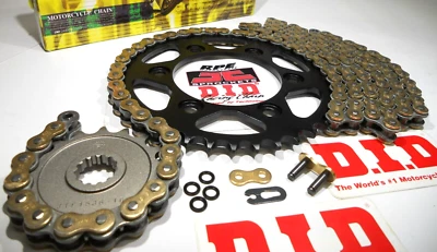 2019-2025 KAWASAKI ZX-6R  ZX636 DID VX3 GOLD 520 OEM CHAIN AND SPROCKETS KIT - Bild 1 von 3
