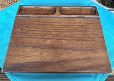 Dante Carpenters Bench￼ American Royal Oaks Wood Writing Box ￼, RARE