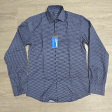 Nautica Performance Super Shirt Slim MSRP 79.50 14-14 1/2 32/33 Sz Small