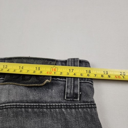Lee Jeans Mens Size 34 Grey L2 Lo Slim Denim Cotton Made in Australia Button Fly - Picture 6 of 13