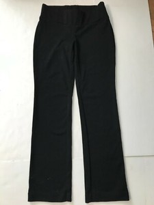 Black Stretch Knit Pants Size 