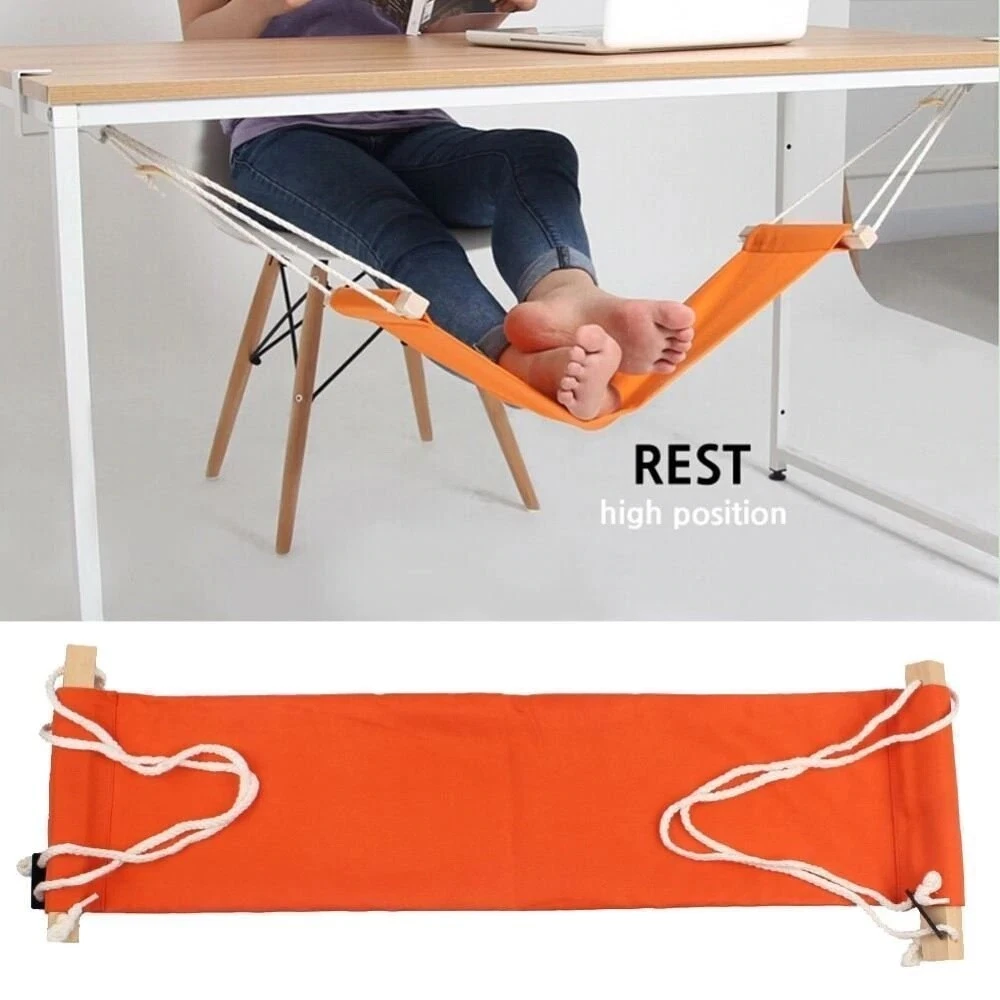 Desk Foot Hammock under Table Put Feet Foot Swing Footrest Relax Men Women