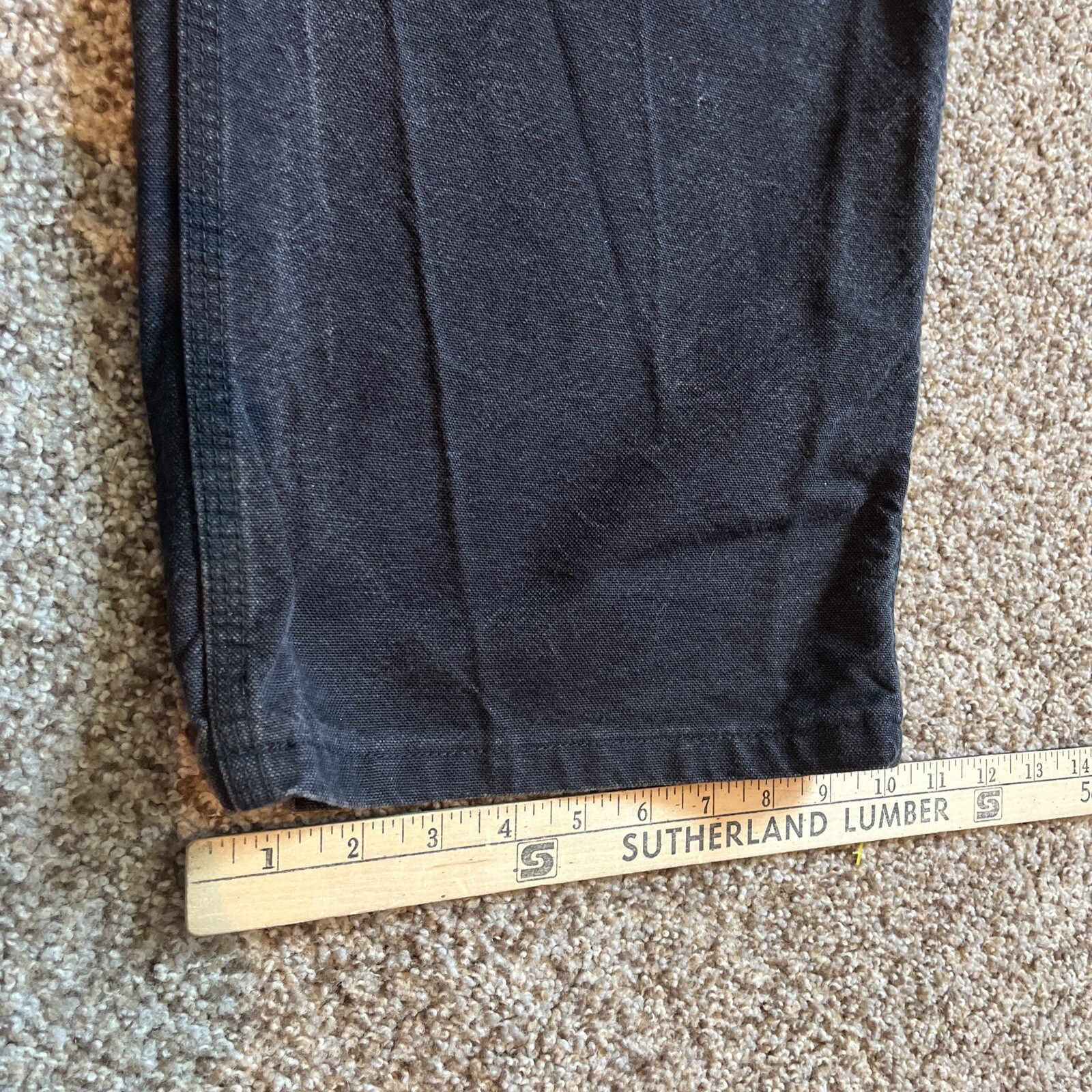 Carhartt Pants Mens 42x36 (40x32) Black CAT Flame Resistant Jeans 100791-001 - View 11