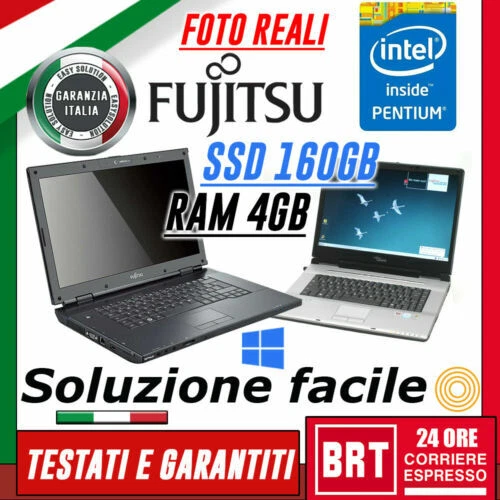 Notebook e computer portatili Fujitsu SO Windows 7