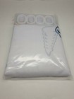 Beach Shower Curtain Seashell Theme Starfish Shell Waterproof Fabric Bathroom