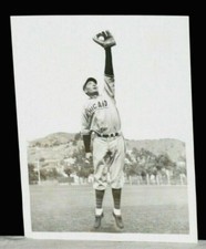 1938 Tony Lazzeri, Chicago Cubs. Stamp Dated Wire Photo, World Series Period