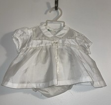 Vintage 2pc Outfit White with Lace Top Panties