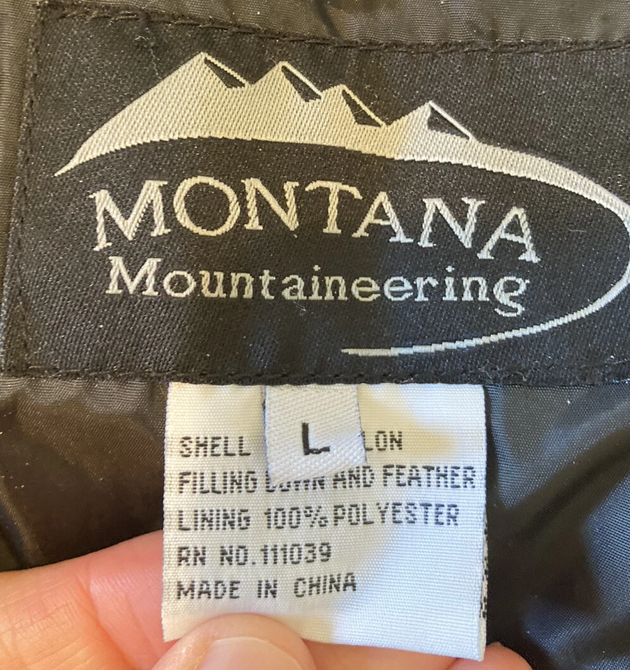 Chaleco acolchado Montana Mountaineering GRIZ para hombre con cremallera completa talla L granate Sf4 Foto 4 de 4