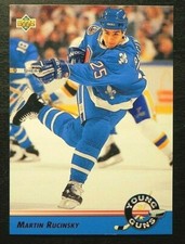 1992-93 92/93 Upper Deck Young Guns #556 Martin Rucinsky Quebec Nordiques
