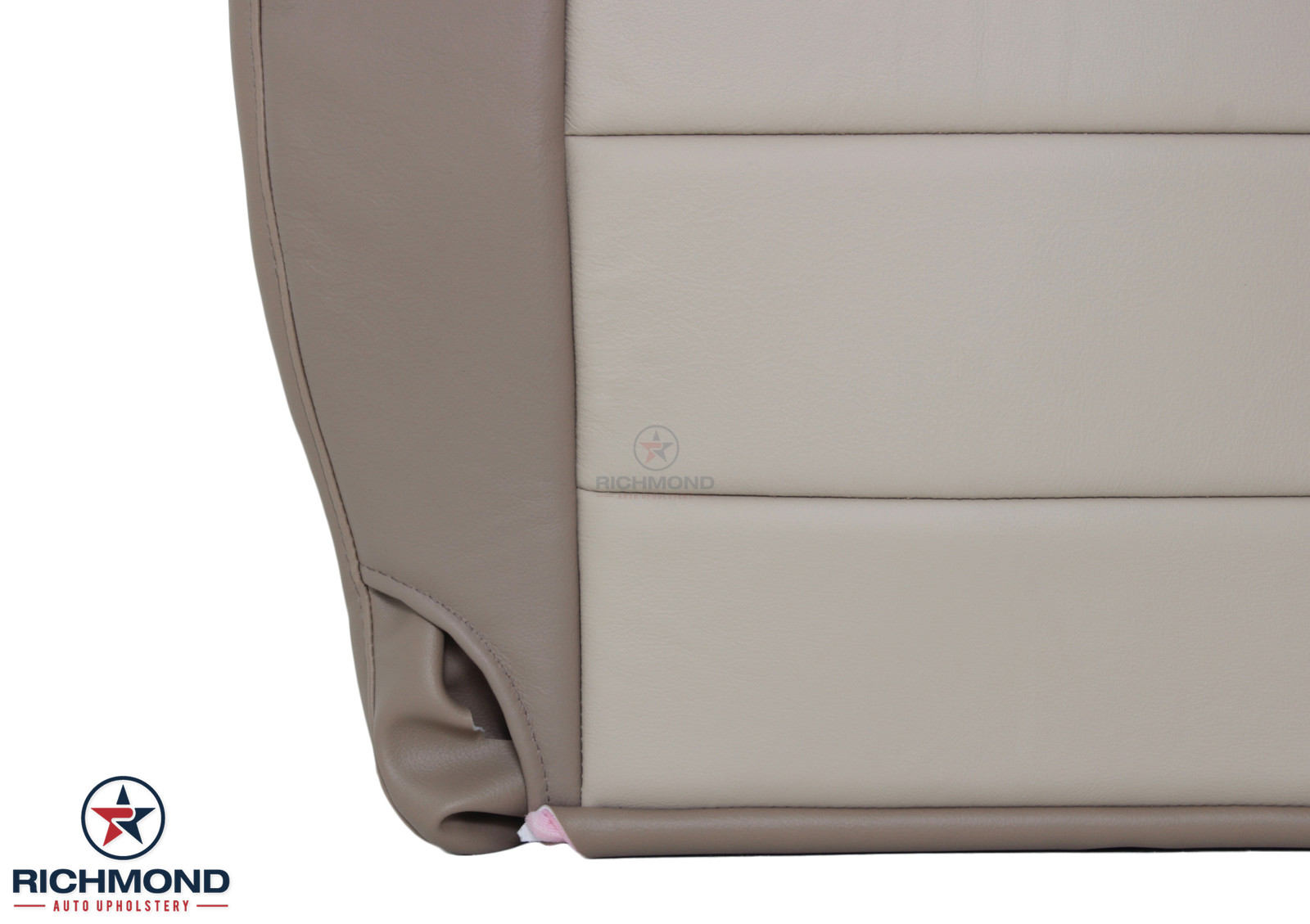 2006 Expedition Eddie Bauer -Driver Bottom Replacement Leather Seat Cover Tan