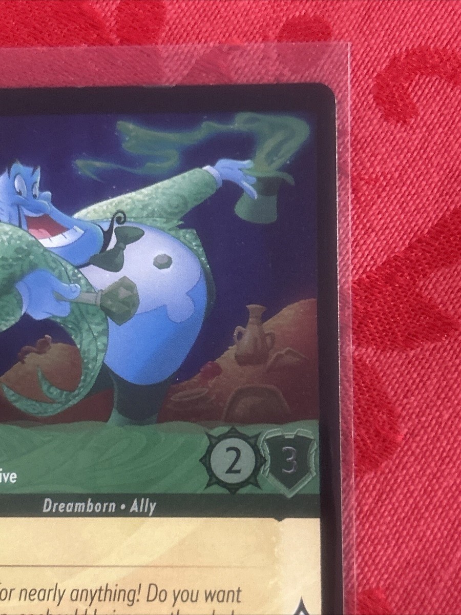 genie lorcana card Here's an exclusive first look at four new cards from Disney Lorcana's Into the Inklands set