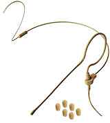 Point Source CO-6-KIT-AT-BE Earworn Microphone 4-pin Hirose Audio-Technica Beige