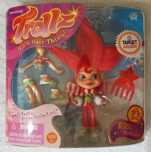 Trollz 2005 Topaz Trollhopper Doll 