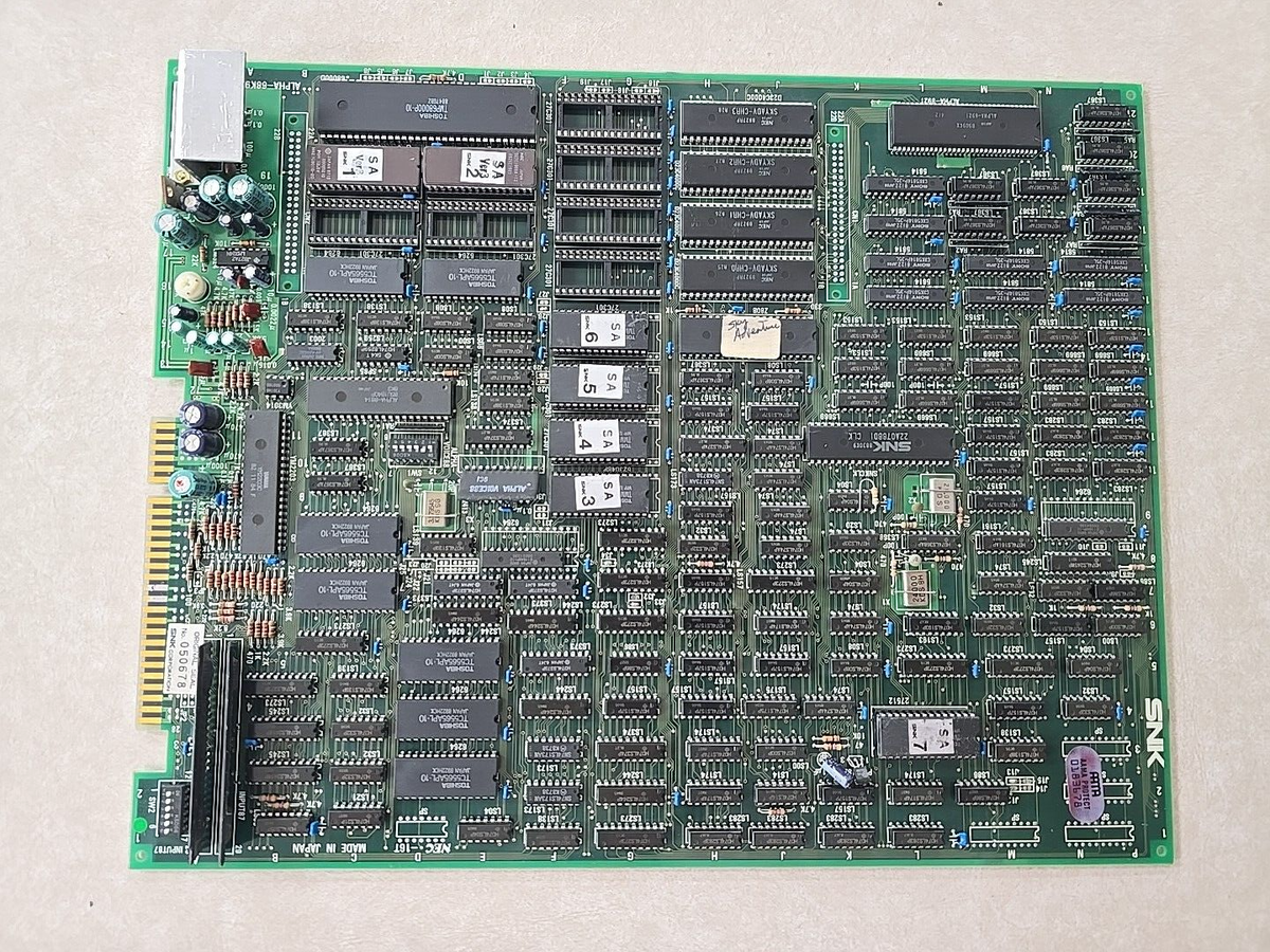 Sky Adventure Arcade PCB Board SNK TESTED WORKING 100% Rare