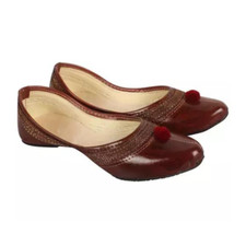 Comfortable Women's Jaipuri Jutti Daily Party Office Wear Indian Mojari-Shoe