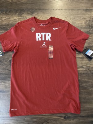 ALABAMA CRIMSON TIDE NIKE RTR ROLL TIDE ROLL Dri-Fit T-Shirt Men Red Medium NWT | eBay