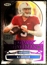 🏈 2021 SAGE Premier Draft PEAK PERFORMANCE # PK-KJC 🏈 K. J. COSteLLO RC SP HIT