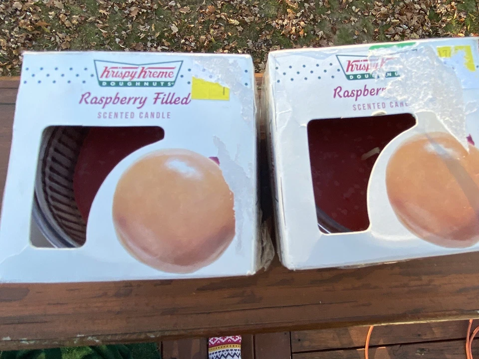 Krispy Kreme Original Esmalte Vela Perfumada Tarro 3 OZ Nuevo en Caja - Lote de 2 Foto 2 de 2