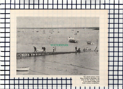 C6612) River Crouch Burnham Essex - 1970 Steckling