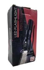 Military Grade 2000Lm Water Resistant LED Tactical Flashlight, 2 Pack