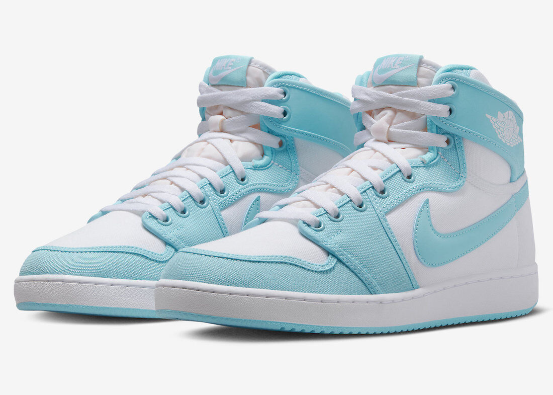 Nike Air Jordan 1 Retro AJKO Bleached Aqua DO5047-411 Mens Nike Air Jordan 1 Retro AJKO Bleached Aqua DO5047-411 Mens